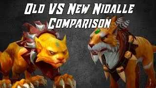 Old vs New Nidalee Comparison [Cat Form]