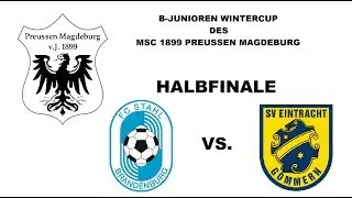 Wintercup Preussen Magdeburg Halbfinale/FC Stahl Brandenburg vs. SV Eintracht Gommern (9.2.2019)