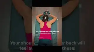 Your shoulders and upper back will thank you! #fitness #gym #shorts