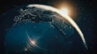 3D intro without text / rising of earth scene/ apparant rising of sun|| download link given