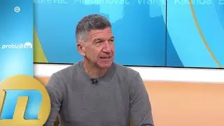 Svetslav Kari Pešič i Duško Vujošević sa Igorom Mikljom u novom 