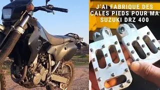 Cales pieds Off Road pour ma Suzuki DRZ 400