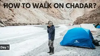 FIRST DAY ON CHADAR TREK! | LEH LADAKH.
