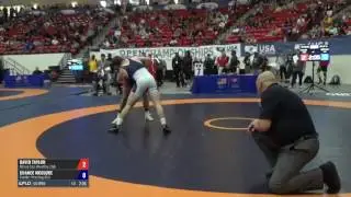 86 Rd of 16 - David Taylor (Nittany Lion WC) vs. Chance McClure (Cavalier WC)