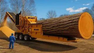 The Full Logging & Sawmill Journey &ndash; Powerful Wood Processing Machines in Action