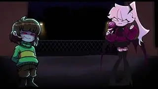 Headache(Old) but DustSwap Chara and Selvena(New) sing it(FNF COVER)