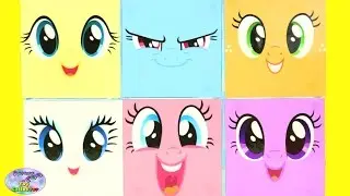 My Little Pony Surprise Cubeez Cubes Mane 6 MLP Episode Surprise Egg and Toy Collector SETC