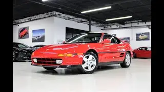 1993 Toyota MR 2 Turbo! 5 Speed Manual! Only 52K Miles! All Stock! Startup and Walk Around!