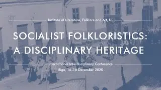 Toms Ķencis (2020) Socialist Folkloristics and Soviet Nationalism