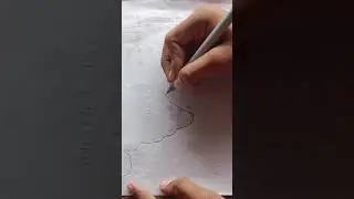My student drawing India map