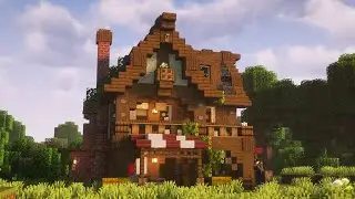 Minecraft: Как построить средневековую таверну 🍺 | Руководство по строительству