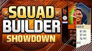 FIFA 18 SQUAD BUILDER SHOWDOWN!!! THE KLUIVERTS!!! Patrick And Justin Kluivert Squad Duel