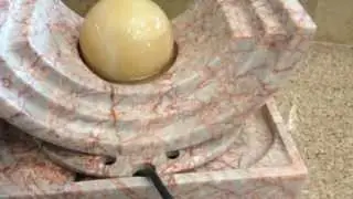 Desktop Rolling Sphere Fountain