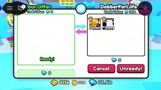 Pet Simulator 99 My first trading video 16b profit