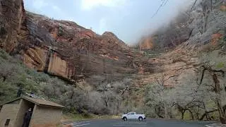 Zion National Park in the Winter