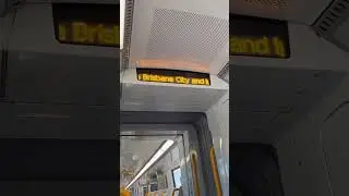 Brisbane City and Ipswich Train announcement #queenslandrail #railway #train