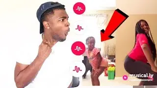 REACTING TO MY 3 YEAR OLD NIECE MUSICAL.LY VIDEOS!!!