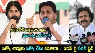 Pawan Kalyan Questions the Compensation Announced by Jagan Sarkar | TrendSetter