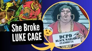 Marvel's relentless Black Mariah Luke Cage worst enemy #blackcharacters #blackheroes #marvelcomics