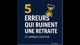 R&eacute;solution 2026 pour la retraite : 5 erreurs &agrave; ne pas commettre