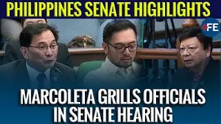Marcoleta Takes Charge, Grills Officials In Explosive Blue Ribbon Speech