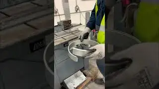 Making an End Cap for Spiral Duct with Ring & Circle Shear and Starting Collar Rollformer