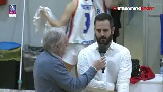 Ai microfoni di streamingsport.it coach Mario Conte dell'IV.MA Treviso Basket
