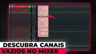 Discover empty channels in Mixer - FL Studio