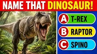 Only 1% Can Name All These Dinosaurs! 🦖 | Ultimate Dinosaur Quiz 🦖