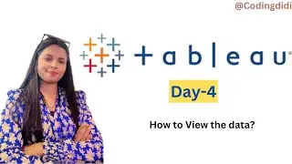 How to view the uploaded data in Tableau | Tableau interface | Data