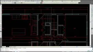 Drawing a house in AutoCAD, Video 10 - Joist layout
