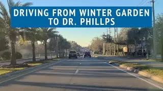 Exploring Florida: A Morning Drive from Winter Garden to Dr. Phillips