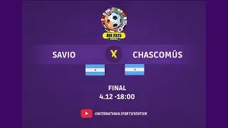Savio (Argentina) &times; Chascom&uacute;s (Argentina)