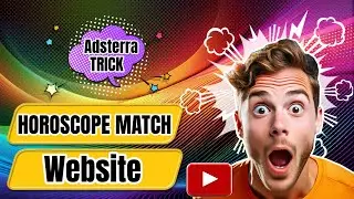 How to Create a Horoscope Matching Website & Earn Money from It💰| Adsterra Sinhala