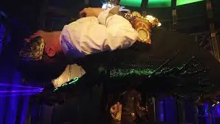 Steampunk Levitation of a spectator by Charles Ams The creative Magician