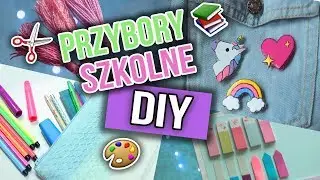 💜DIY PRZYBORY SZKOLNE 💜  BACK TO SCHOOL