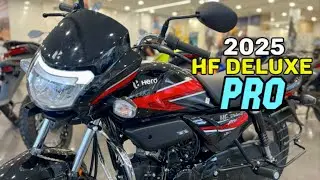 NEW BIKE LAUNCH ALERT 🚨| 2025 New Hero HF DELUXE PRO Detailed Review | 100cc Mileage king By Hero