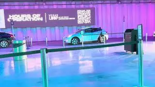 Tesla Loop Las Vegas. Resorts World to Convention center and back.
