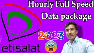 How to get etisalat hourly internet packages 2023 Etisalat Data packages 2023