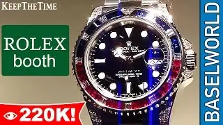 Rolex Booth Tour at Baselworld in Basel, Switzerland (KeepTheTime.com)