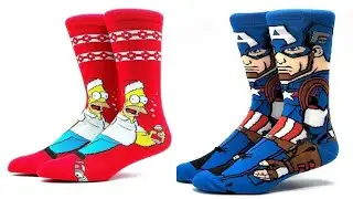 Best Aliexpress Cool unusual men's and women's socks Interesting product ideas for gifts