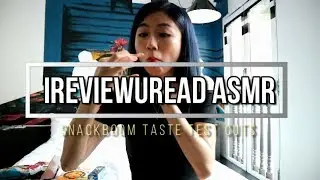 ASMR Eating Korean Snack box | SnackBoom Box