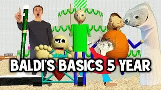 Эволюция Baldi's Basics (2018-2023) | Пятилетний юбилей Baldi!
