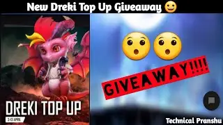 😯New Dreki Pet Giveaway💯||Free Fire Lovers❤||Technical Pranshu||