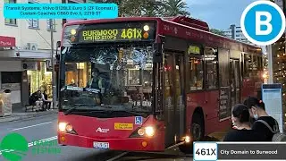 Transit Systems: Volvo B12BLE Euro 5 (ZF Ecomat) / Custom Coaches CB60 Evo II, 2219 ST