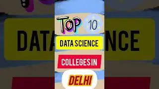 🚀 Build Your Future: Best Data Science Colleges in Delhi NCR #computerscience  @ritikagogia5621