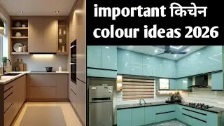 किचेन के important colour ideas 2026 with price luxury Kitchen Design premium Kitchen 