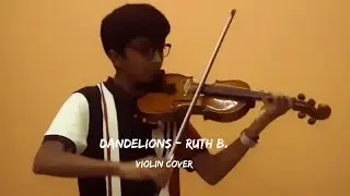 Dandelions -  Ruth B. | Violin Cover | ft. Rishon Yannis
