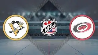 Обзор матча Питтсбург - Каролина / PENGUINS VS HURRICANES JANUARY 20, 2017 HIGHLIGHTS