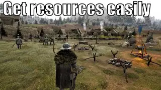 How to get resources easily in Bellwright (including wheat and hardwood logs)